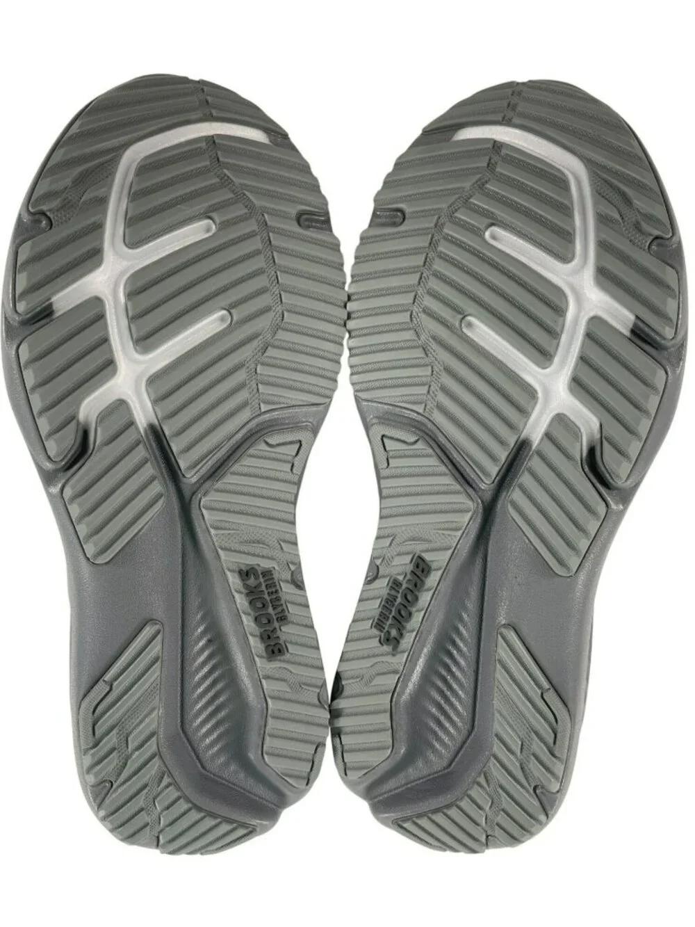 Brooks Glycerin 23 Running Shoes Grey Blackened Pearl Athletic Men's Size 12 NEW